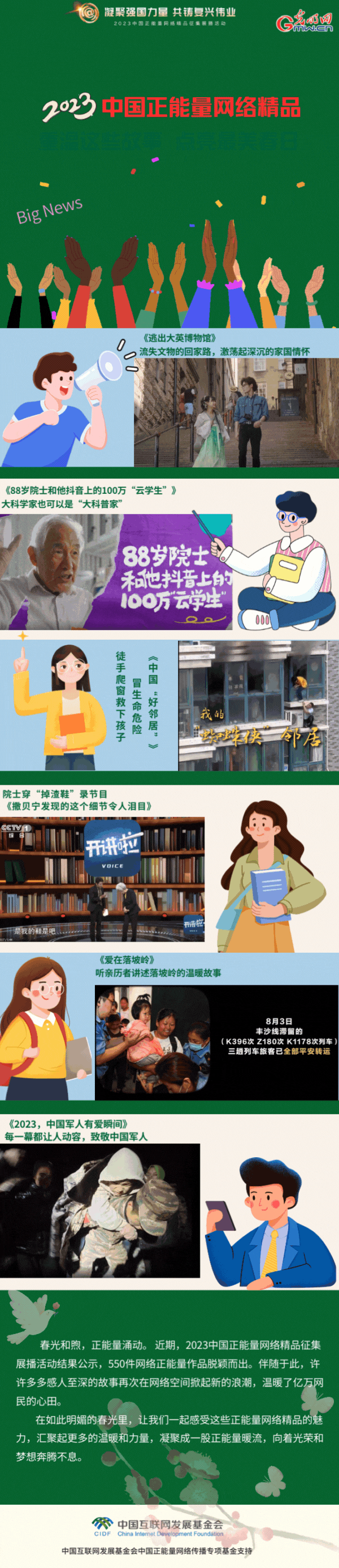 动态海报｜中国正能量：点亮最美春日