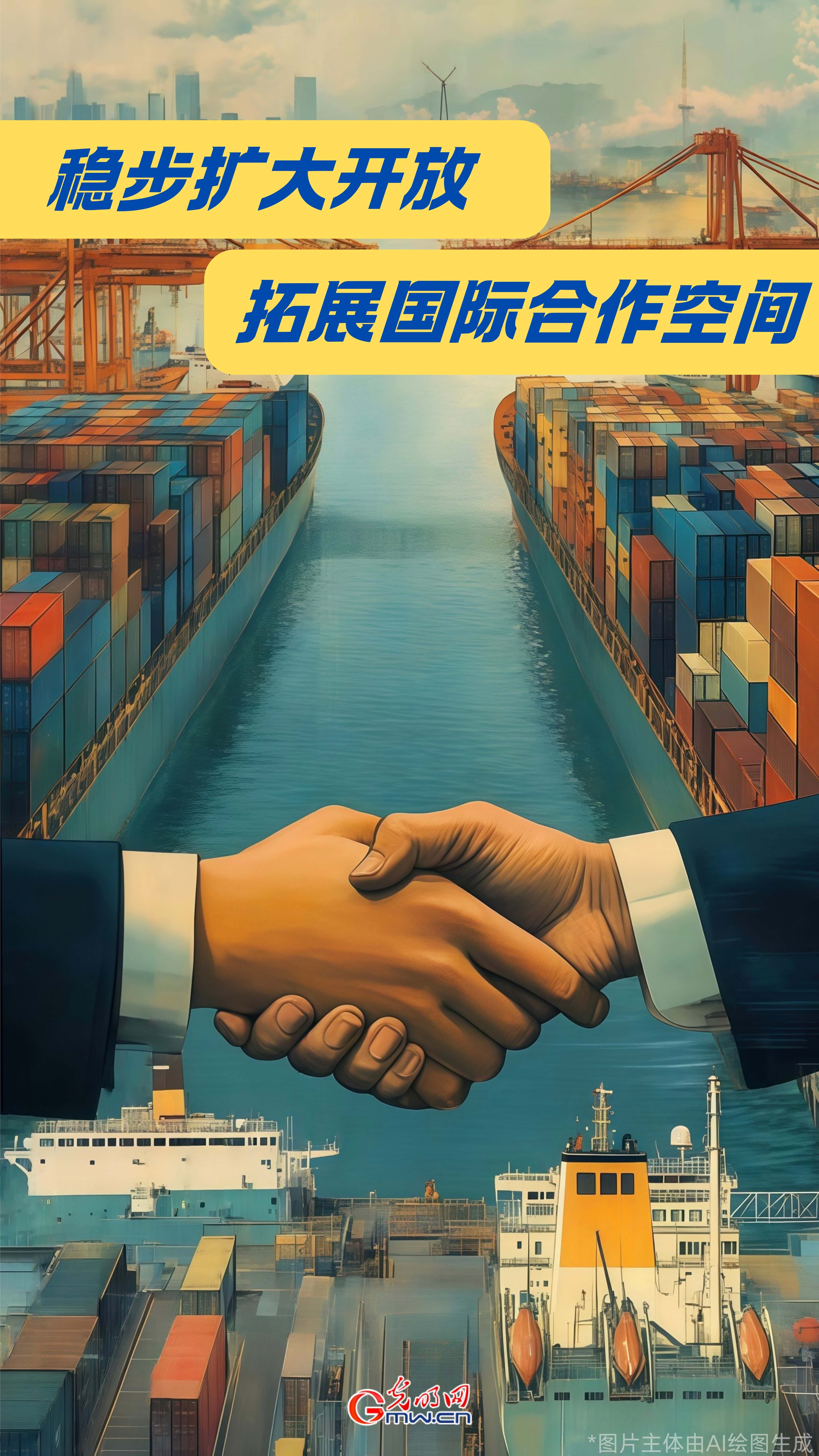稳步扩大制度型开放，不断拓展国际合作空间